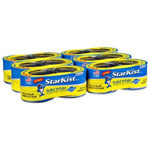 StarKist StarKist Solid White Albacore Tuna in Water, 4 - 5 Oz Can (Pack of 6) - 24 Cans Total
