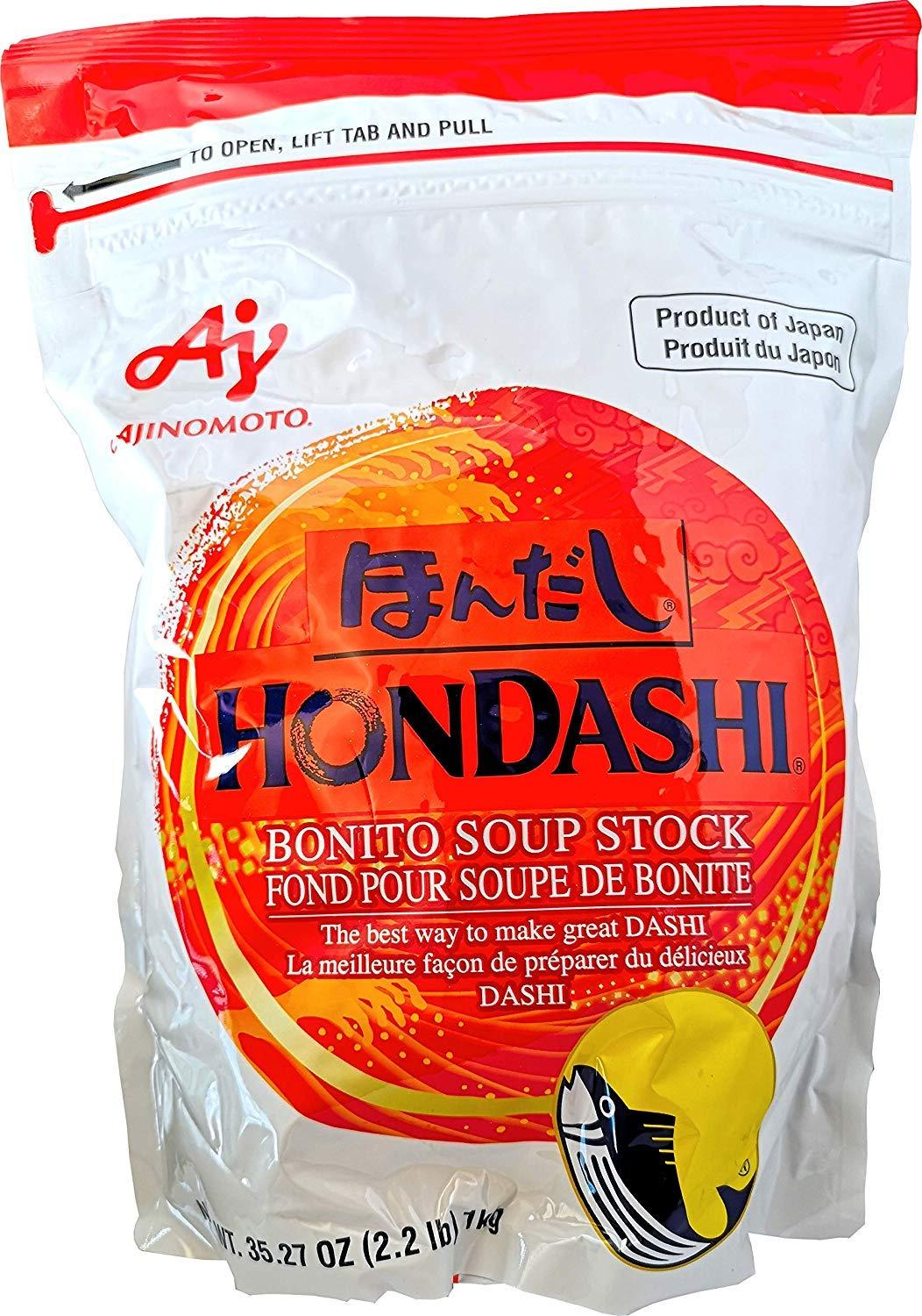 Ajinomot Ajinomoto Hondashi Bonito Soup Stock 35.27oz (2.2lb), 2 Pack