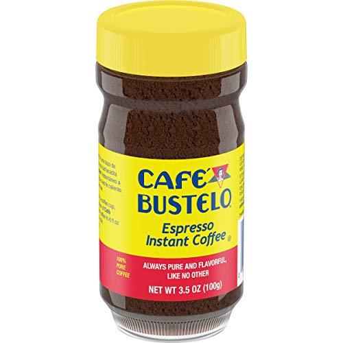 CAFÉ BUSTELO Café Bustelo Espresso Style Dark Roast Instant Coffee, 3.5 Ounce (Pack of 12)