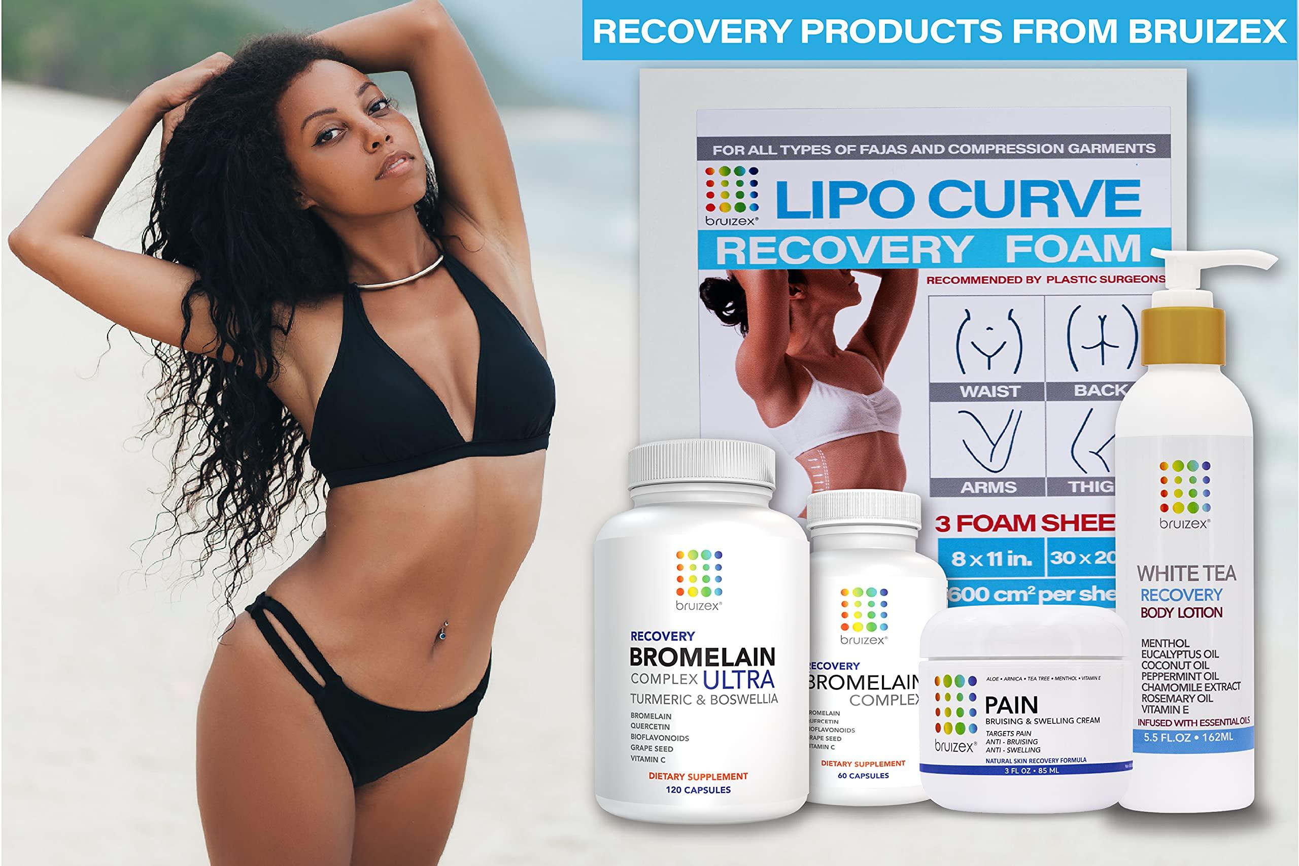 Bruizex BRUIZEX Ultra Bromelain and Quercetin Bruising Relief Supplement, 120 Capsules | Bruised Skin, Trauma Recovery and Swelling Surgery Supplements | Contains Bromelain, Quercetin, Turmeric and Boswellia