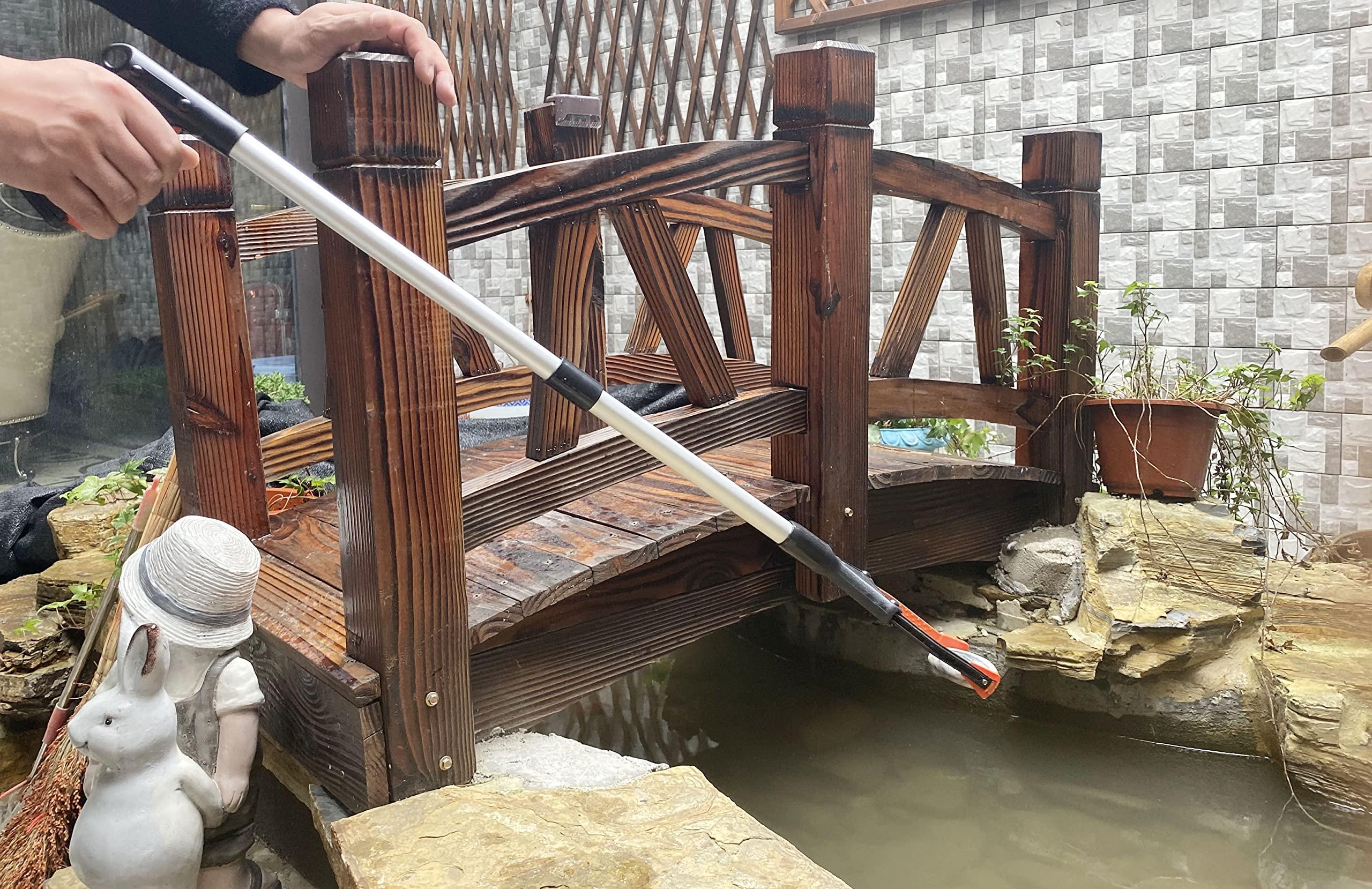 HPr-HPi HPr-HPi Reacher Grabber Tool, Foldable Trash Picker Grabber, Trash Gripper, Garden Nabber, Litter Picker, Extended Grabber (Red)