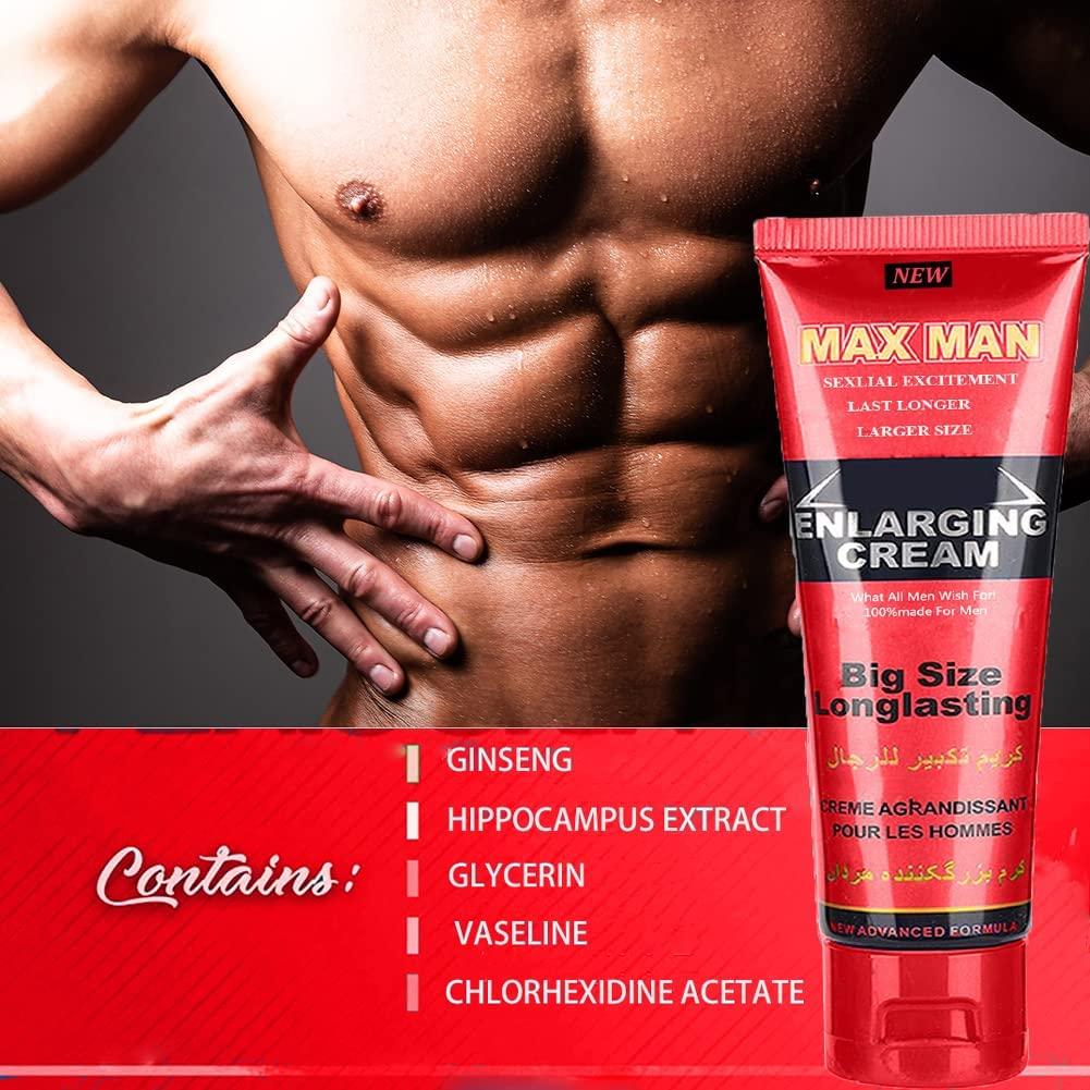 CANDIKE CANDIKE Enlargement Cream,Massage Cream Extender Cream Thicker Longer and Strong for Male 50ml Red 2.4 Ounce