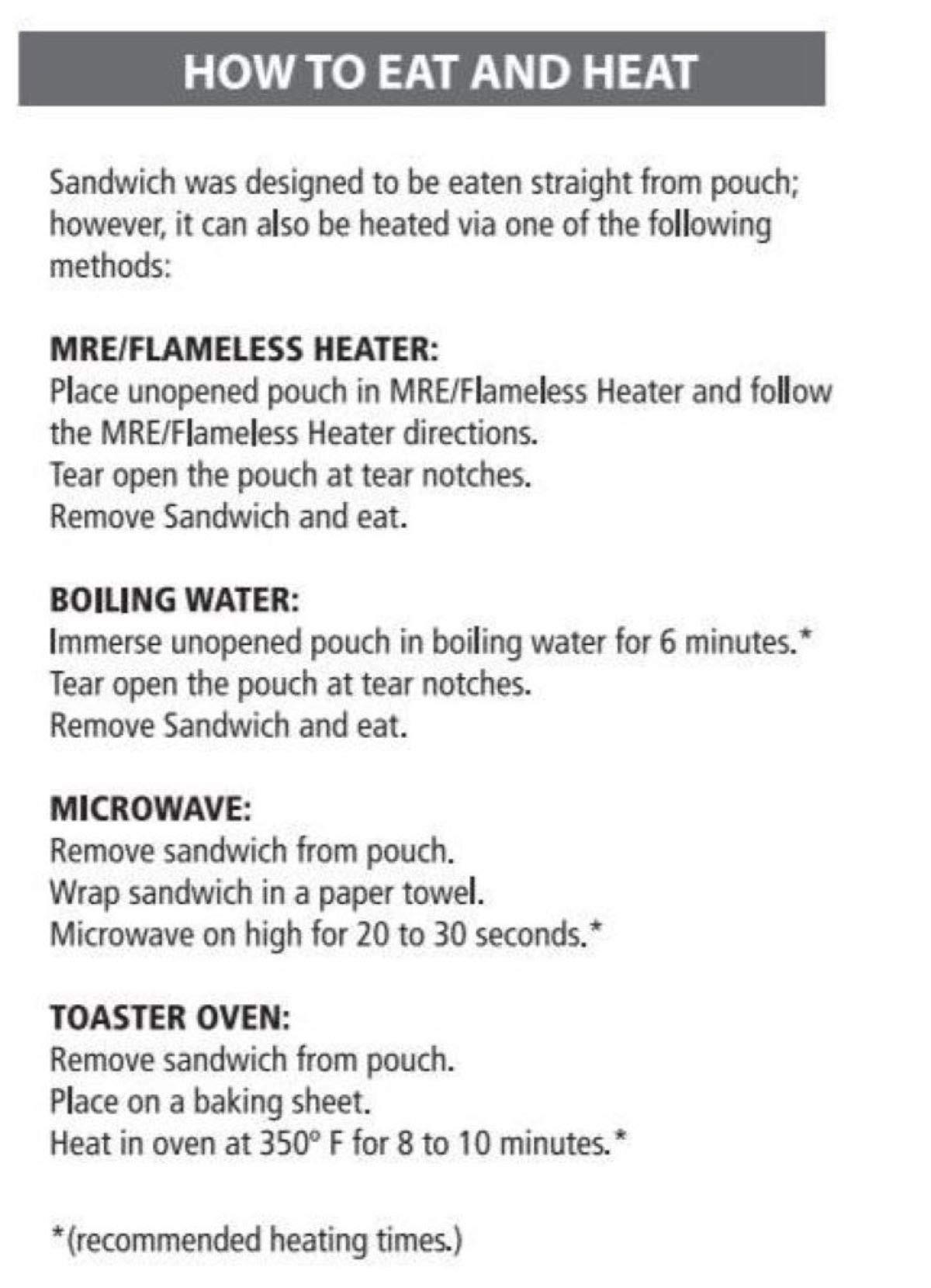 Z-Ration (Zombie MRE) Pepperoni Pizza Slices / MRE 'Meal, Ready to Eat' / 3, 6, 9 or 12 pack options! (9 pack)