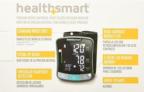 HealthSmart HealthSmart Digital Premium Wrist Blood Pressure Monitor with Cuff (Pack of 48)