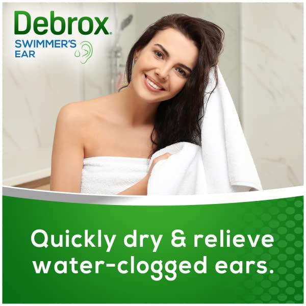 Debrox Debrox Swimmer's Ear Drying Drops for Adults & Kids, 1 Fl oz. (Pack of 6)