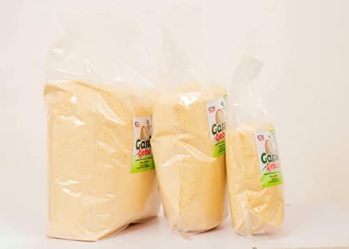 CLS FOODS NG CLS Food White Garri/Garri Ijebu 2lbs -Gluten Free Food - Gari Cassava Flakes- 100% All-Natural Organic Nigerian Food.