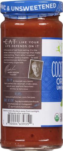 Primal Kitchen Primal Kitchen Unsweetened Cocktail Sauce, Organic, 8.5 Oz (Pack of 3)