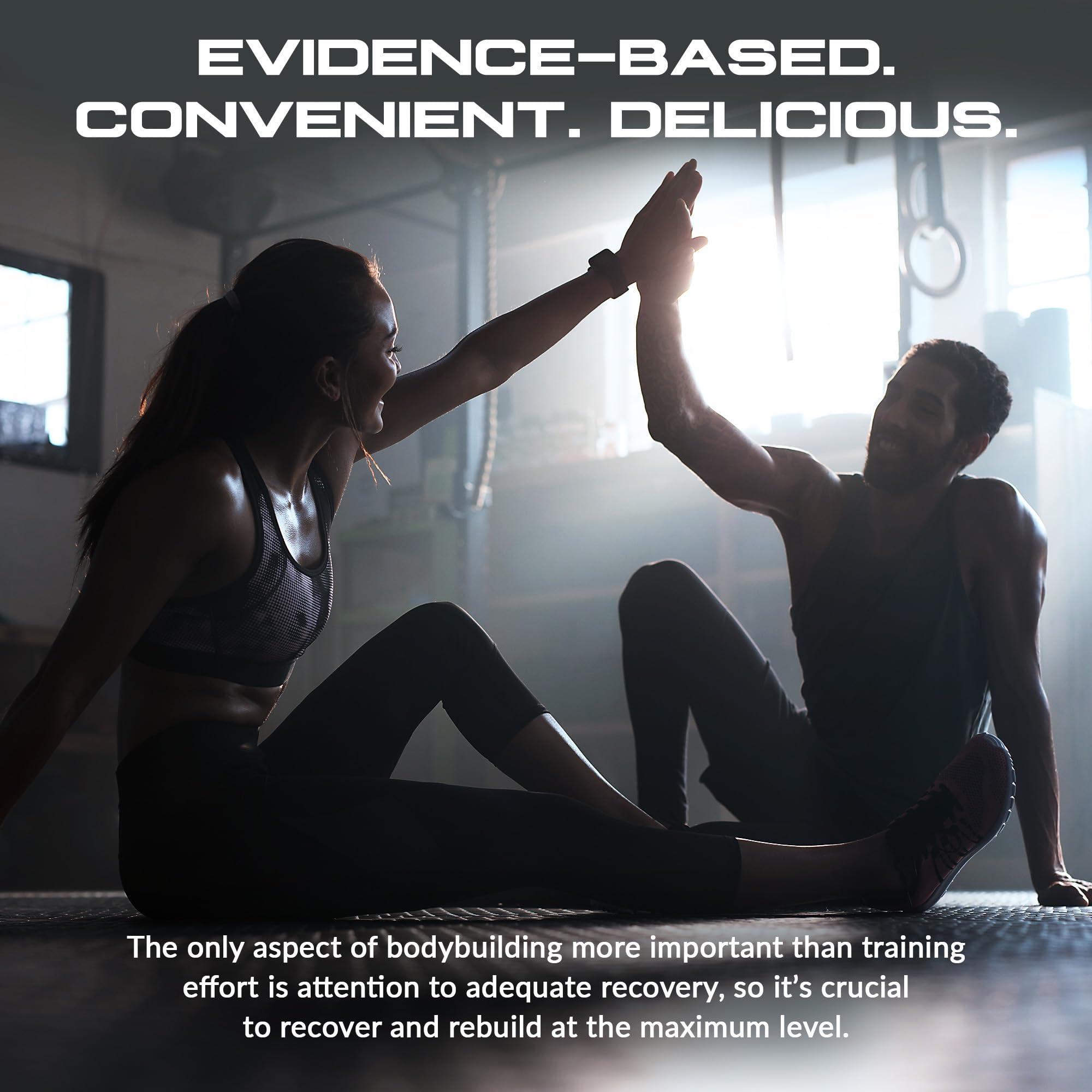 Granite Supplements Granite Recovery Intra and Post-Workout Supplement, Rainbow Candy Flavor, with 10g Aminos, Electrolytes, Cluster Dextrin, & Sensoril, Supports Muscle Recovery & Growth (20 Servings)