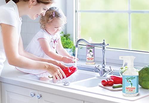 Rebel Green Rebel Green Super Deluxe Dish Soap - Natural Dishwashing Soap - Liquid Dish Detergent - Sustainable Dish Liquid Scented with Chai Tea - (16 oz Bottles, 4 Pack)