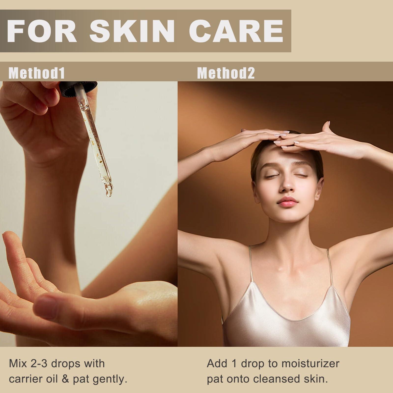 Wuvezrub Thyme Essential Oils Organic, 30ML Pure and Natural Thyme Essential Oil for Aromatherapy Diffuser - Thyme /1 Fl Oz