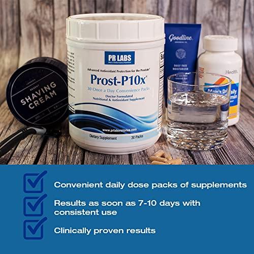 Prost-P10x Prost-P10x Advanced Prostate Health Supplement for Men, 10 Natural Ingredients, Saw Palmetto, Beta Sitosterol, Reduce Bathroom Trips & Urgency - 2 Month Supply