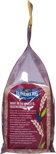 Lundberg Lundberg Basmati Rice, Organic Long Grain White Rice - Non-Sticky, Fluffy Aromatic Rice, Vegan Food, Healthy Meals, Gluten-Free Rice Grown in California, 32 Oz