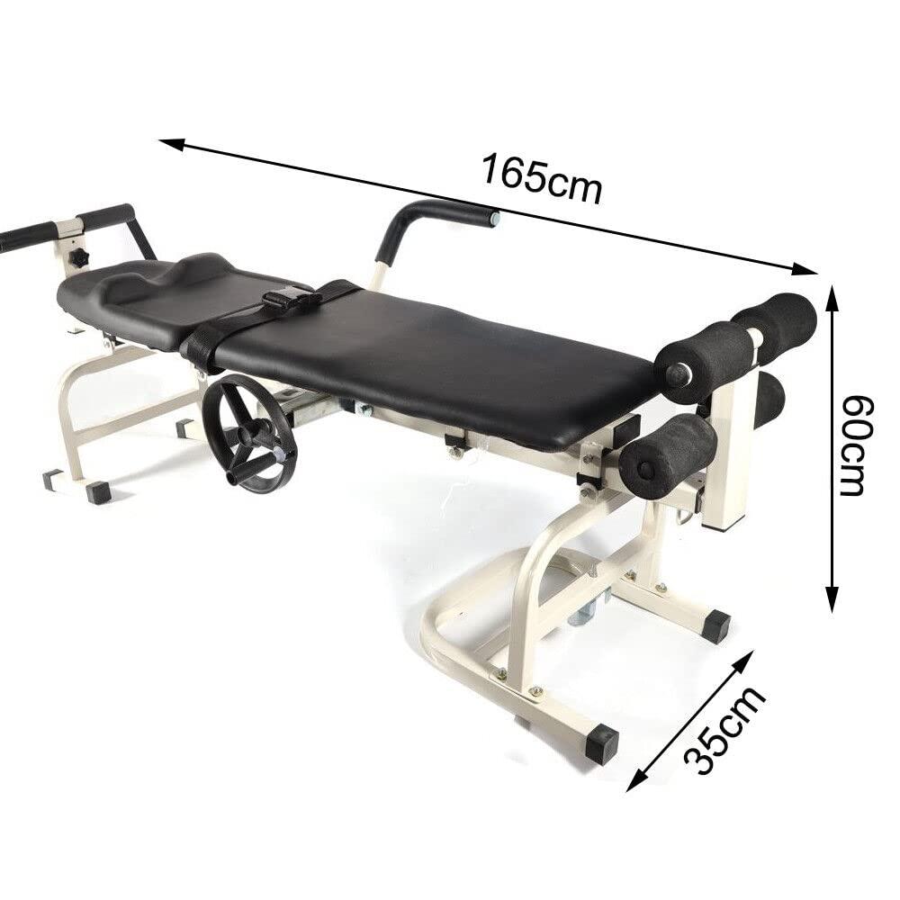 Omosiroi Cervical Tractor Multifunctional Cervical stretchers Traction Bed Stretching Tool Device Folding Physiotherapy Body stretchers Equipment