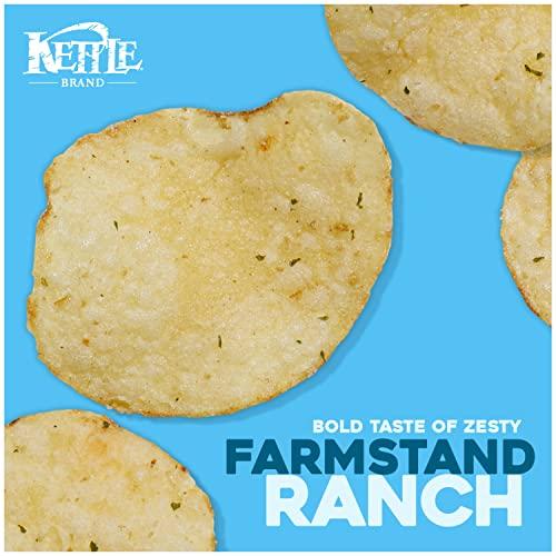 Kettle Brand Kettle Brand Potato Chips, Farmstand Ranch Kettle Chips, Party Size, 13 Oz