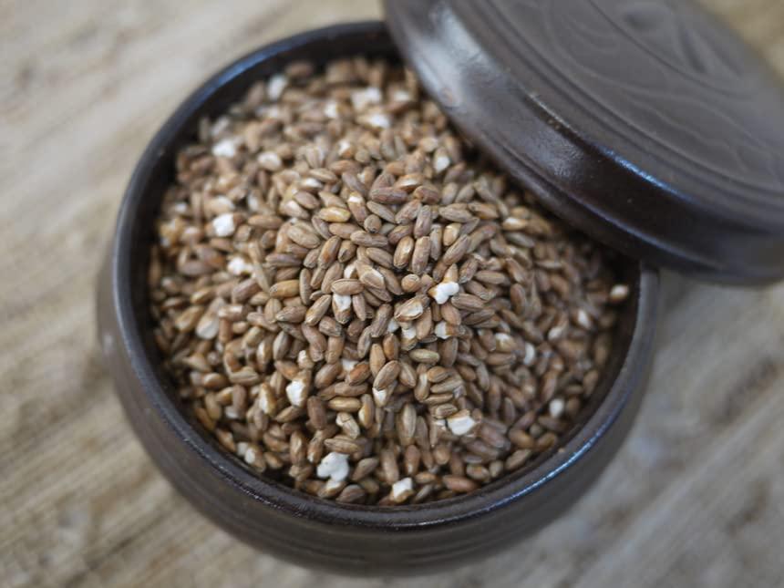 McCabe McCabe Organic Brown Rice Tea - Roasted Brown Rice Tea Korean | Rich in Fibers and Minerals | USDA and CCOF Certified Organic | Product of USA | 2 Lbs (32 Oz) Pack of 3