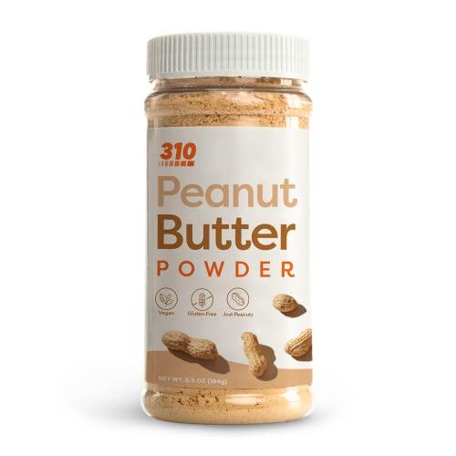 310 Nutrition 310 Nutrition Powdered Peanut Butter Non GMO - All Natural - Gluten-Free Protein Powder 6.5oz