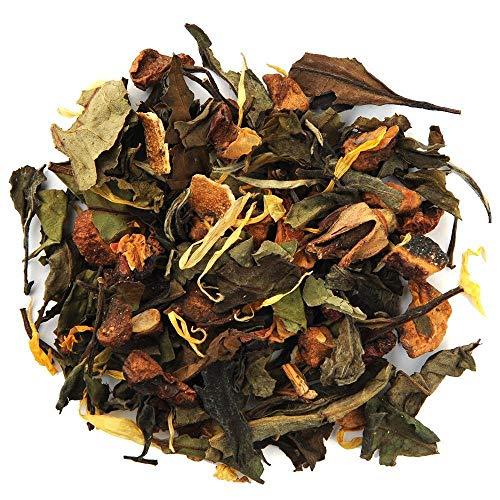 Organic Positively Tea Company Organic Positively Tea Company, White Mimosa White Tea, Loose Leaf, 4 Ounce