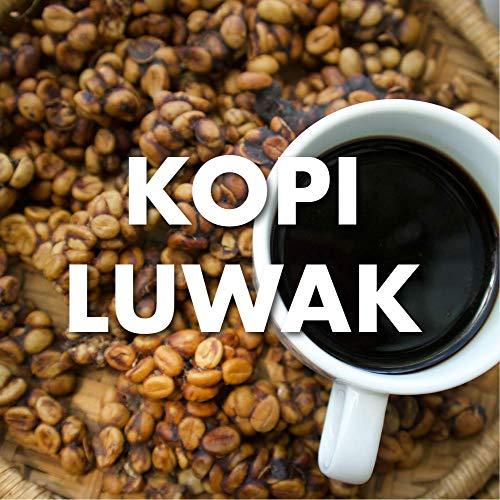 Volcanica Coffee Kopi Luwak Coffee, Sustainably Sourced, World's Most Expensive Coffee, Ground, Fresh Roasted, 16-ounces