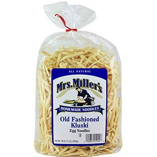 Mrs. Miller Mrs. Miller's Homemade Old Fashioned Egg Noodles, Kluski, 16 OZ (Pack of 1)