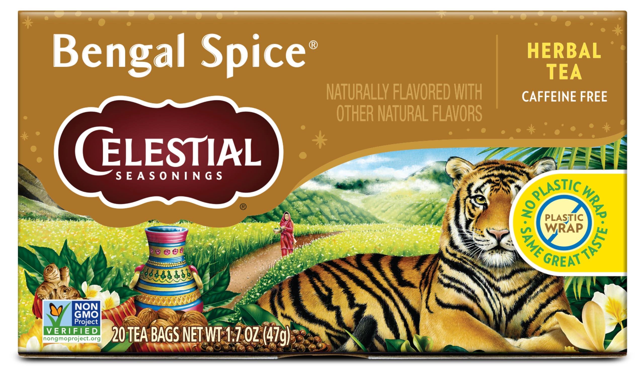 Celestial Seasonings Celestial Seasonings Herbal Tea, Bengal Spice, 20 Count