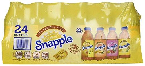 Snapple Snapple Iced Tea Variety Pack, 20 Fl Oz (Pack of 24)