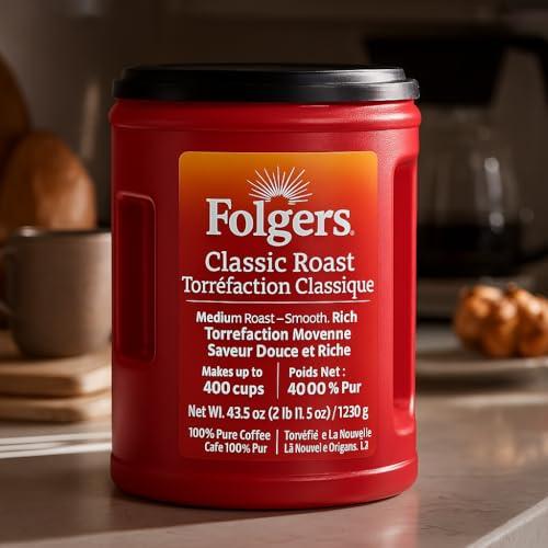 Generic Folger Classic Roast Ground Coffee (43.5 oz.) - 1 Pack