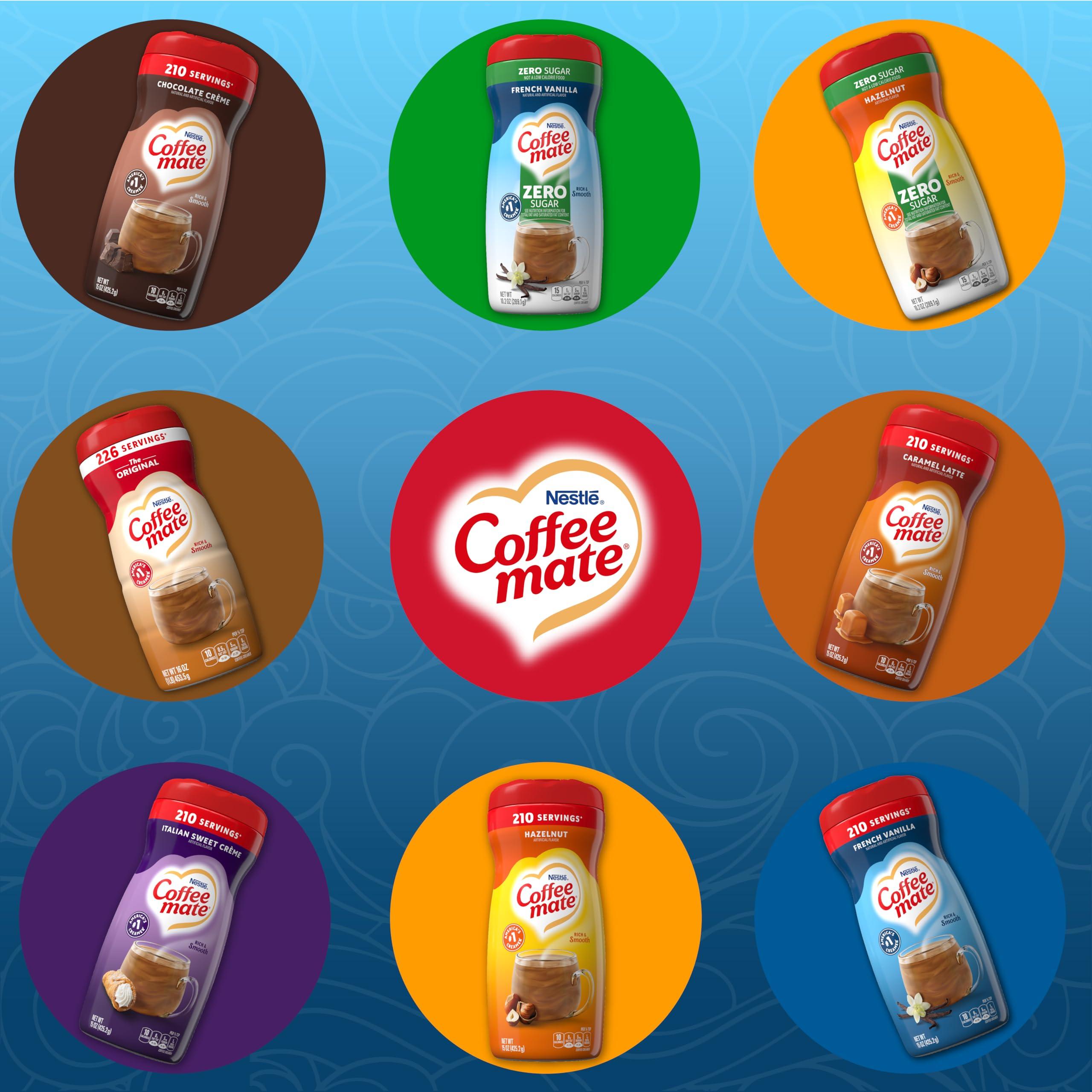 Coffee-mate Nestle Coffee Mate French Vanilla Powdered Coffee Creamer 6 Pack (15 Oz)