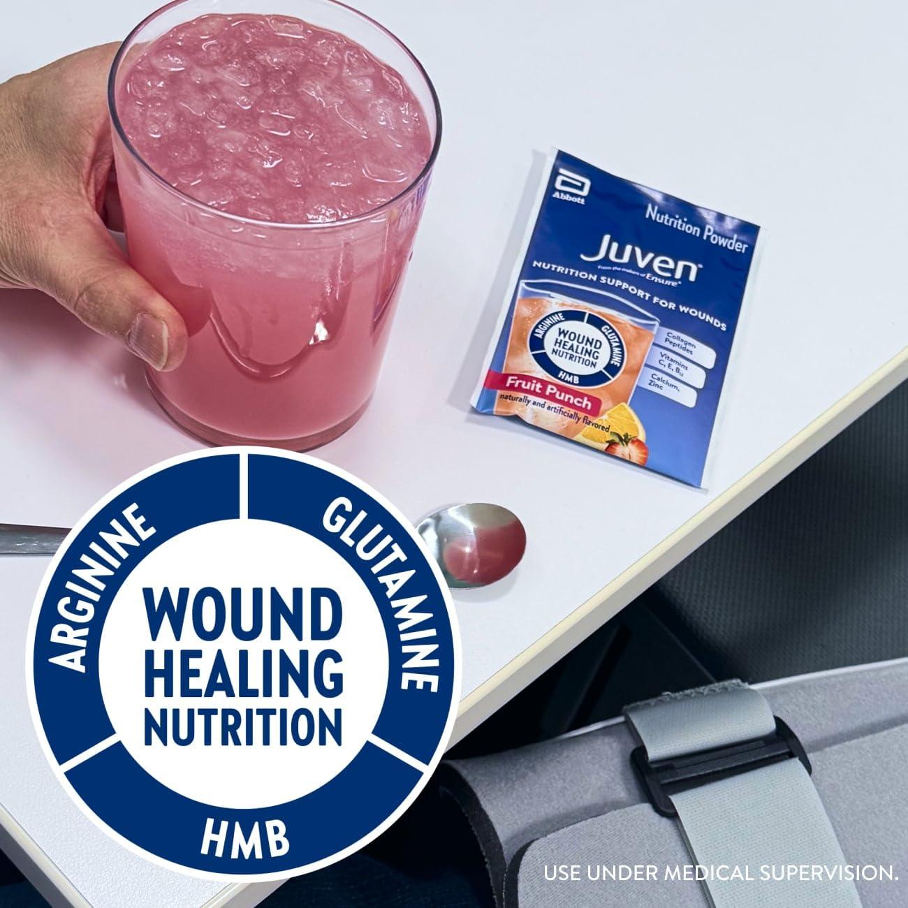 Juven Juven Therapeutic Nutrition Drink Mix Powder for Wound Healing Support, Includes Collagen Protein, Variety Pack, 30 Count