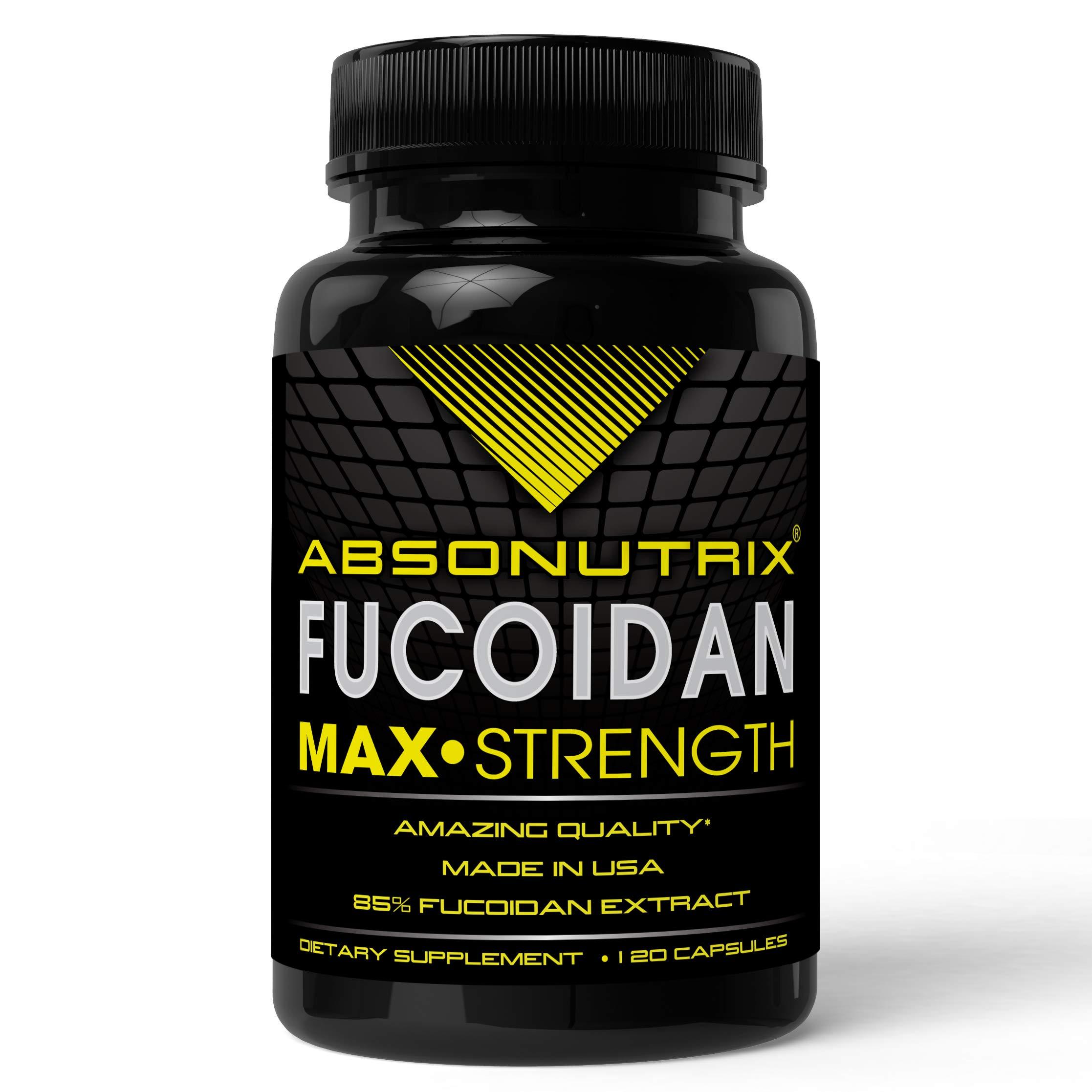 Absonutrix Absonutrix Fucoidan Pure-brown seaweed extract laminaria Japonica cell immunity (120 capsules)