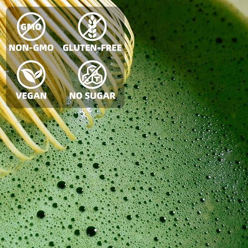 TEATREE Ceremonial Grade Matcha (100g / 3.53oz), Organic Matcha Green Tea Powder, 100% Natural Pure Matcha for Lattes, Smoothies & Baking