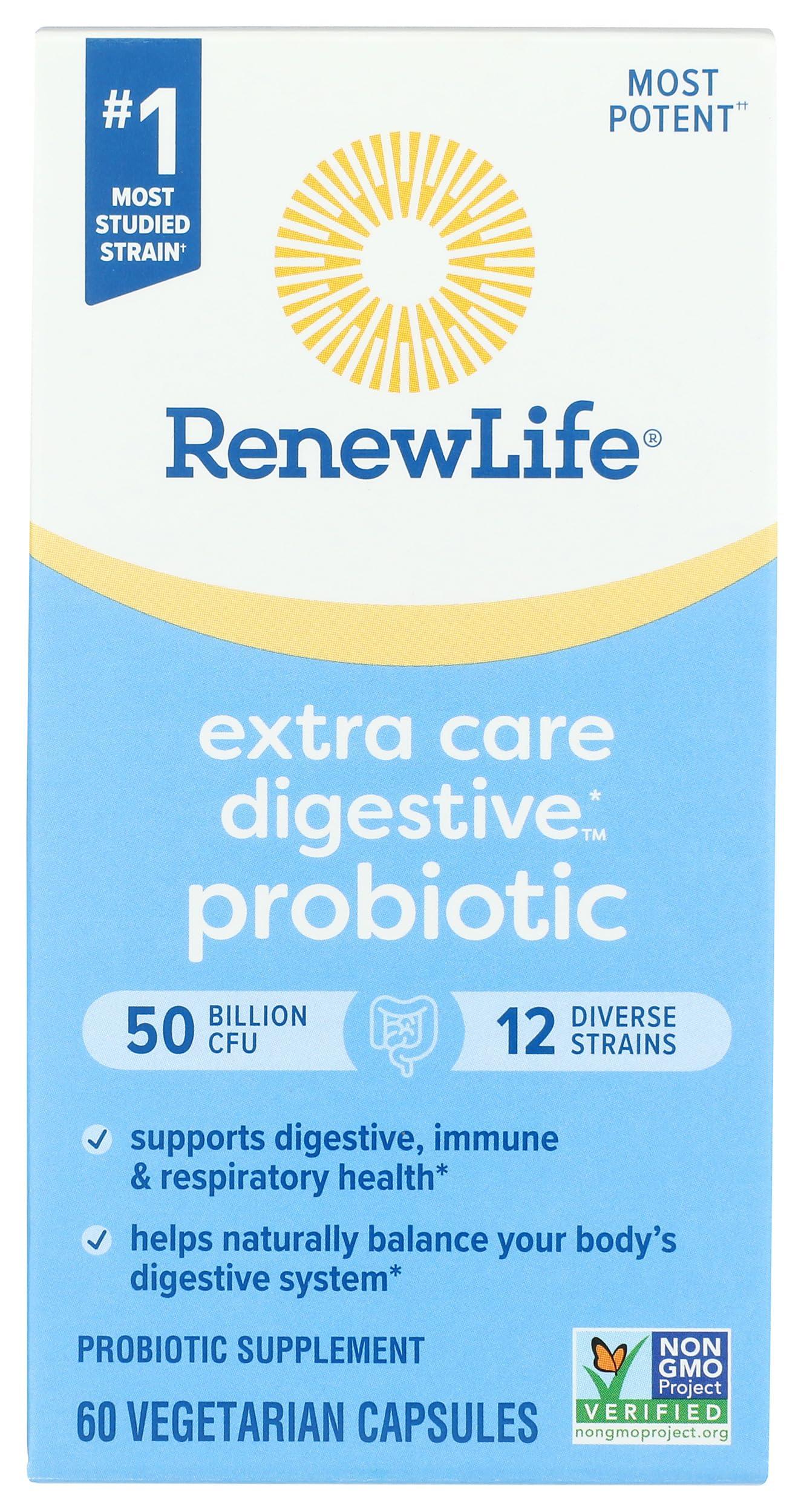 Renew Life Renew Life Ultimate Flora Extra Care Probiotic 50 Billion, 60 CT
