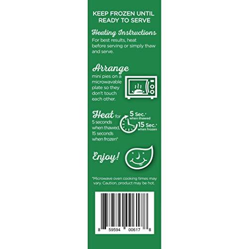 Katz Gluten Free Katz Gluten Free Apple Mini Pies | Dairy Free, Nut Free, Soy Free, Gluten Free | Kosher (1 Pack of 4 Mini Pies, 5.5 Ounce)