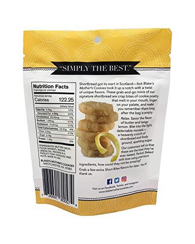 BLAKE'S MOTHER'S COOKIES BLAKE'S MOTHER'S COOKIES SHORT BITES - LIGHT - CRUNCHY - BUTTERY (Seasweep Lemon, 5 Bags)