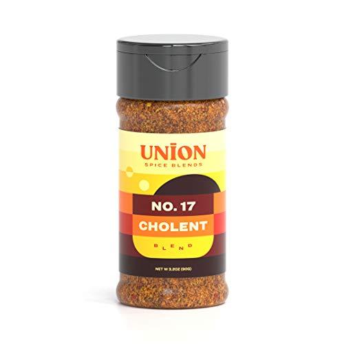 Union Spice Blends Union Spice Blends Seasoning Blend, Gluten Free, Non GMO, Nut Free, Kosher, 3 oz. (Cholent Spice)