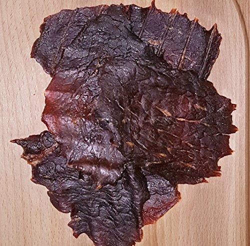 Katie\'s Premium Jerky & Snacks Katie\'s Beef Jerky - Spicy Black Cherry Bourbon Beef Jerky (Pack of 6), Spicy flavored meat snacks, Gluten Free, No Preservatives, Nitrites, or MSG