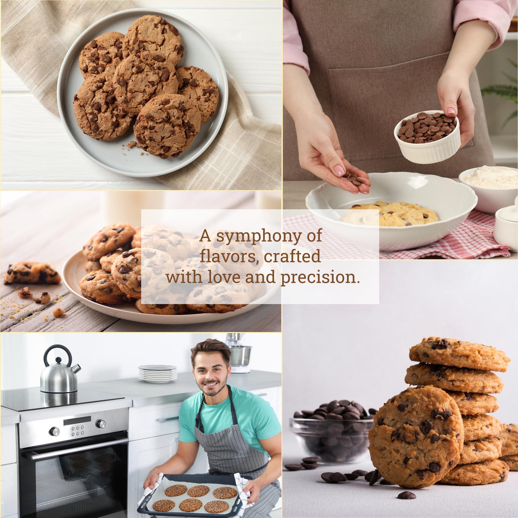 Missy J's Missy J's Organic Carob Whole Wheat Cookie Mix 12 Oz 3 Pack, Healthy Caffeine Free Substitute for Chocolate, Carob Made w/Dairy-Free and Corn-Free Vegan Snack, Perfect for Snacks