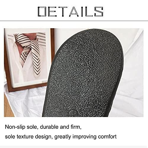 ZJING ZJING Adjustable Womens Diabetic Slippers, Open Toe Extra Wide Width Slippers for Womens, Comfortable Orthopedic Shoes, Edema Shoes for Arthritis Swollen Feet,Gray,8