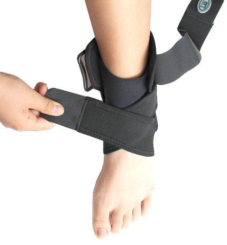 LW LW Ankle Stabilizer Support Wrap Brace One Size - Ankle Protection Injury Recovery Pain Relief