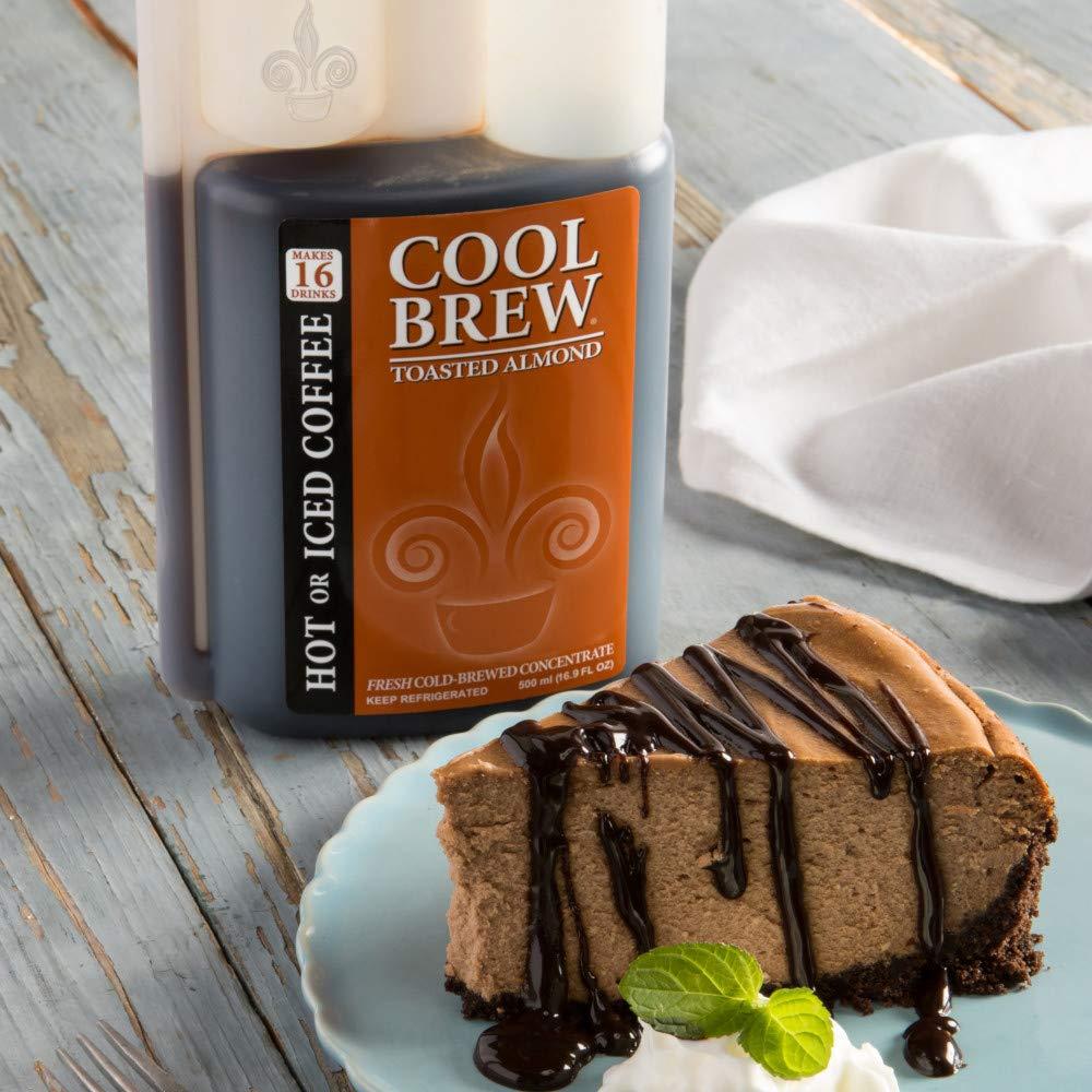 Cool Brew CoolBrew Decaf 6 Pack - 16 DRINKS PER BOTTLE - Fresh Cold Brew Liquid Concentrate - For Iced or Hot Coffee, Unsweetened, No Preservatives
