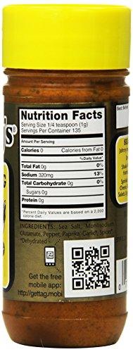 Johnny's Johnny's Seasoning Salt 4.75 Ounces Pack of, 6 Count, (Pack of 6)