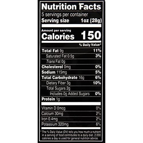 Terra Terra Original Sea Salt Real Vegetable Chips, 5 oz (Pack of 6)