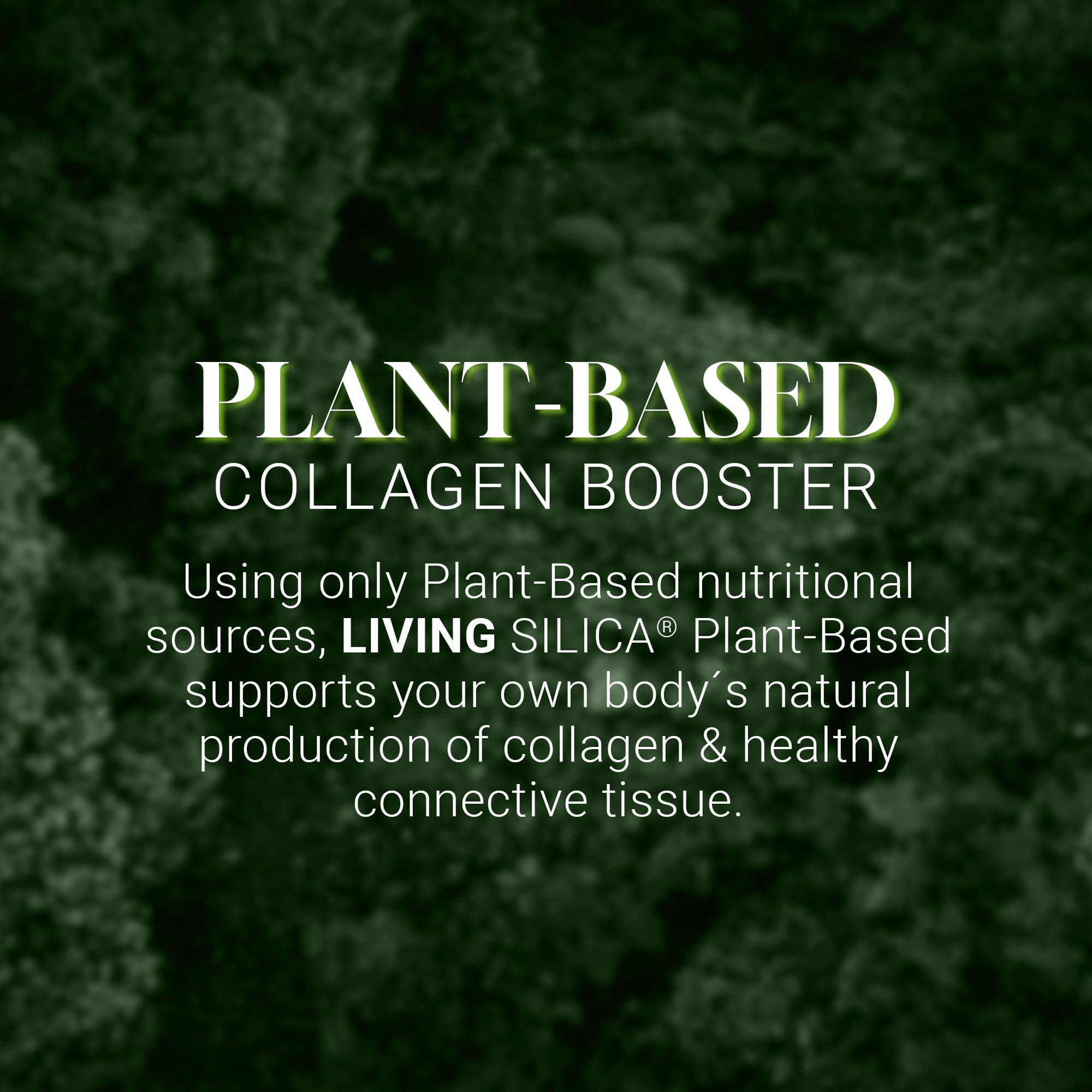 Orgono Living Silica Living Silica Plant Based Collagen Booster | Vegan | Supports Healthy Collagen and Elastin Production for Joint & Bone Support, Glowing Skin, Strong Hair & Nails 500 ml | 16.9 Fl Oz