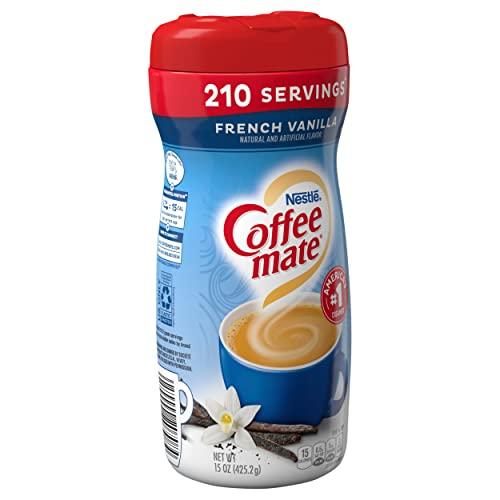 Coffee mate Nestle Coffee mate French Vanilla Powder Coffee Creamer 1 Pack (15 Oz)