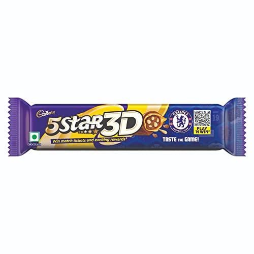 BBRATS BBRATS Cadbury 5 Star 3D Chocolate Bar, 42gm (Pack of 16)