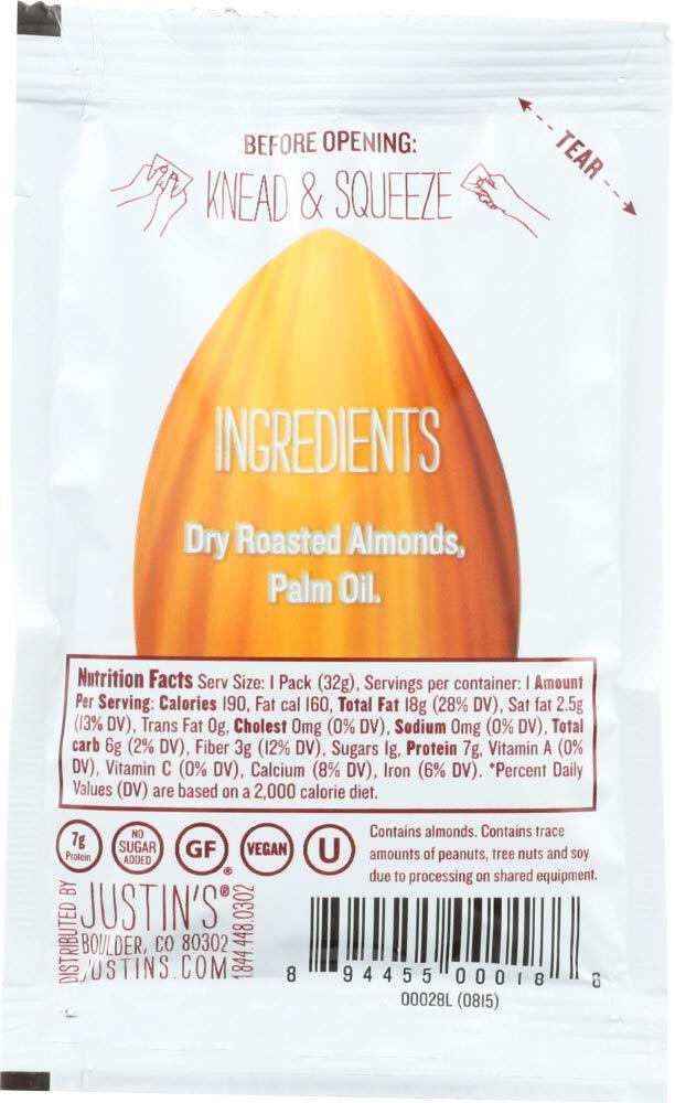Justin's Nut Butter Justin's Classic Almond Butter - 10 Squeeze Packs - 2 pc