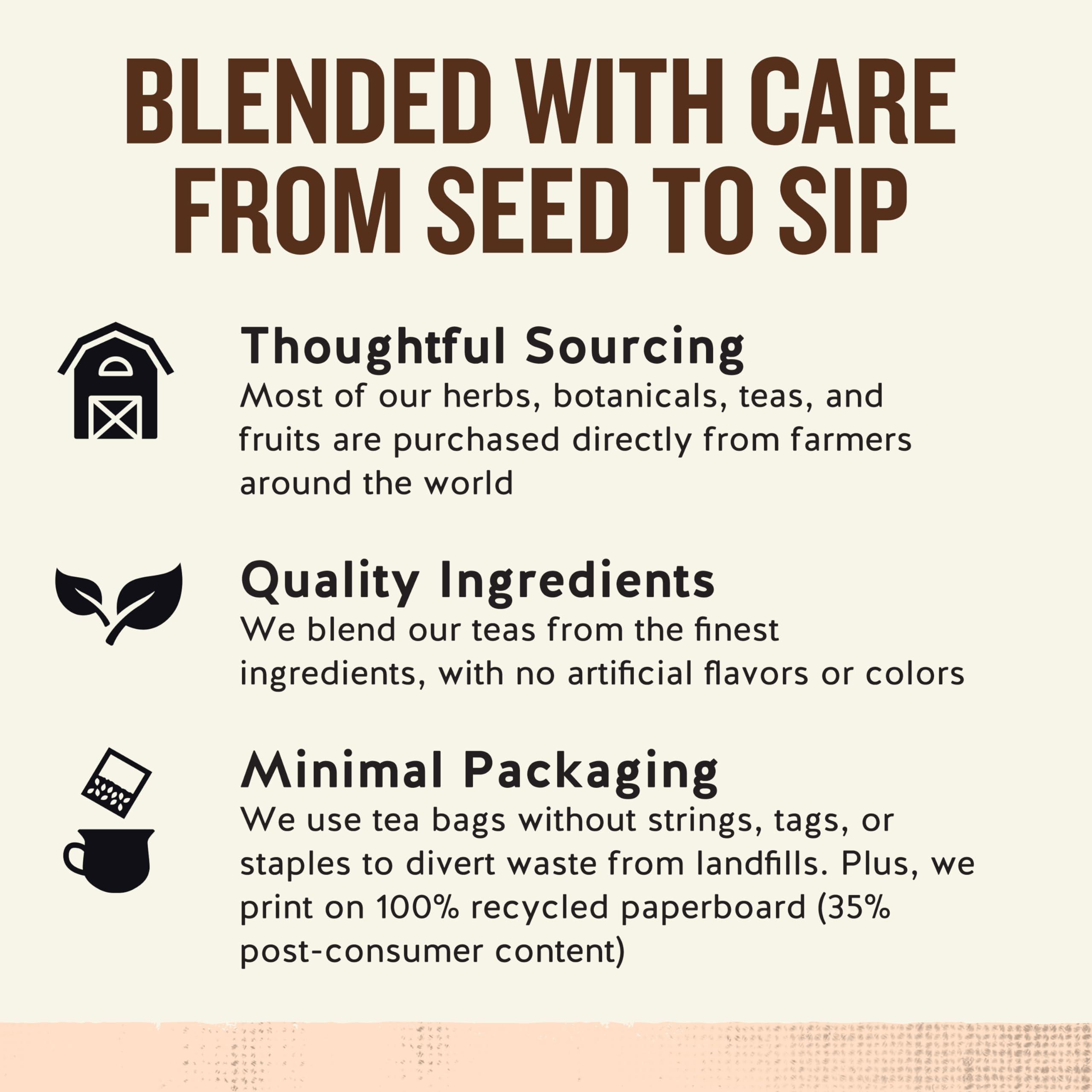 Celestial Seasonings Celestial Seasonings Fruit Tea Sampler Herbal Tea Variety Pack, Caffeine Free, 18 Tea Bags Per Box