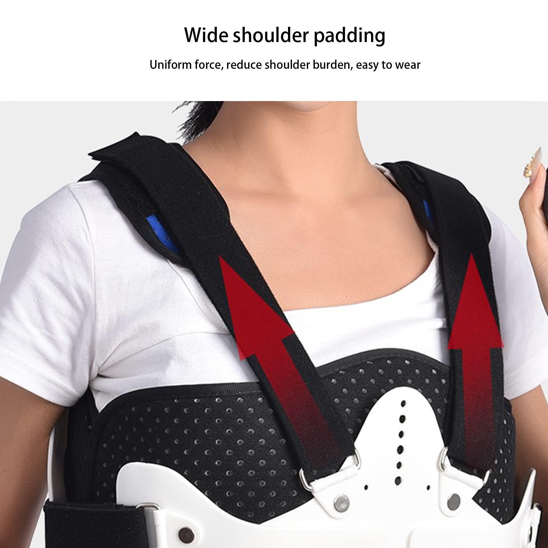 WILLQ WILLQ Inflatable Thoracolumbar Fixed Spinal Brace for Kyphosis Osteoporosis Support for Lumbar Vertebrae Fractures Restoration of Fixed Protection Stabilizer Spine Rehabilitation Brace