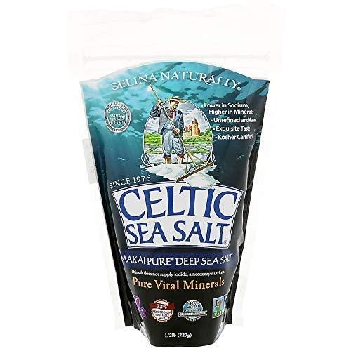 Brand: Celtic Sea Salt Celtic Sea Salt Makai Pure Deep Sea Salt, Pure Vital Minerals, 1/2 lb (227 g) [Parallel Imports]