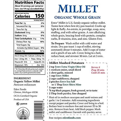 Eden Eden Organic Millet, 16 oz