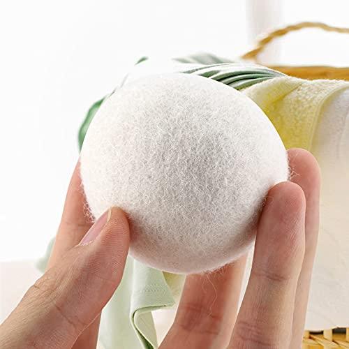 Alvinlite Alvinlite Wool Dryer Balls, Reusable Natural Wool Laundry Fabric Softener Ball Dryer Sheets Alternative Laundry Replacement